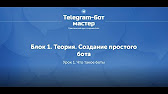 Создание Telegram бота на Node.js - YouTube